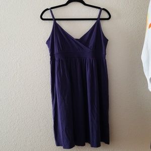 Purple Sleeveless Dress